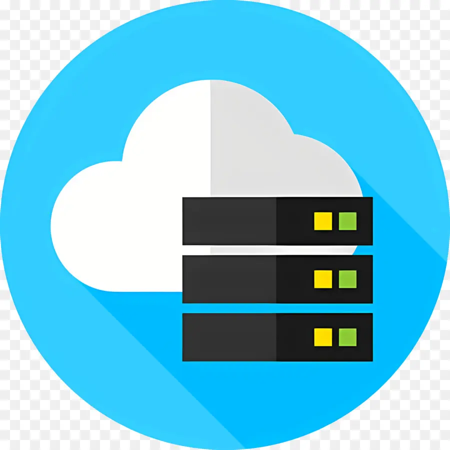 Ikon Server Cloud，Pusat Data PNG