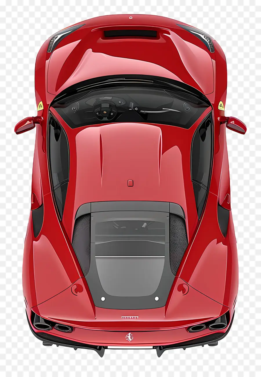 Mobil Top View，Ferrari PNG