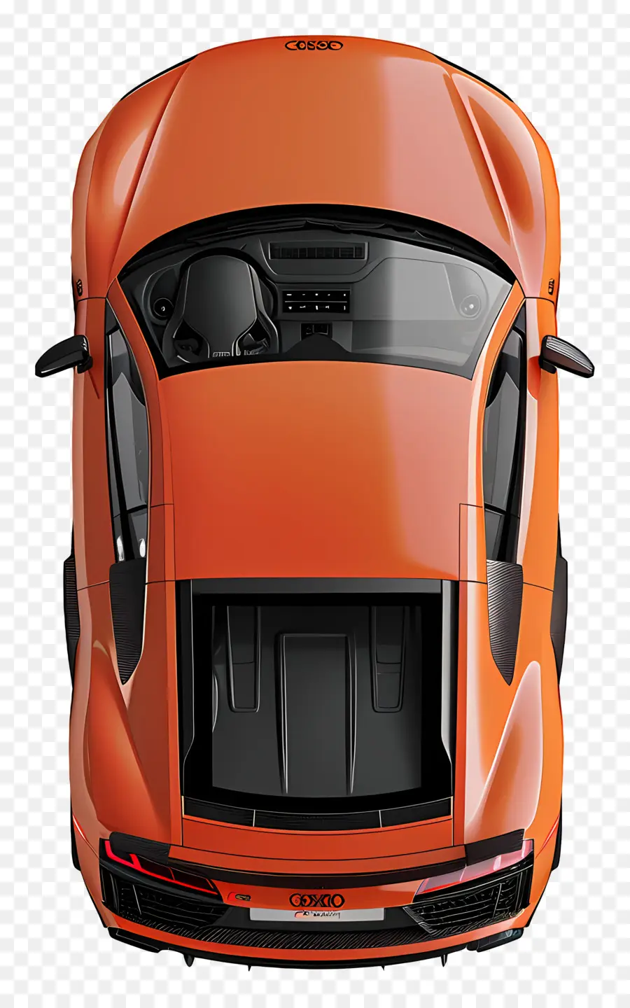 Mobil Top View，Porsche 911 Turbo PNG
