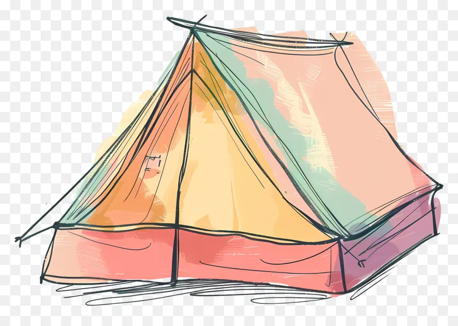 Tenda，Berkemah Tenda PNG
