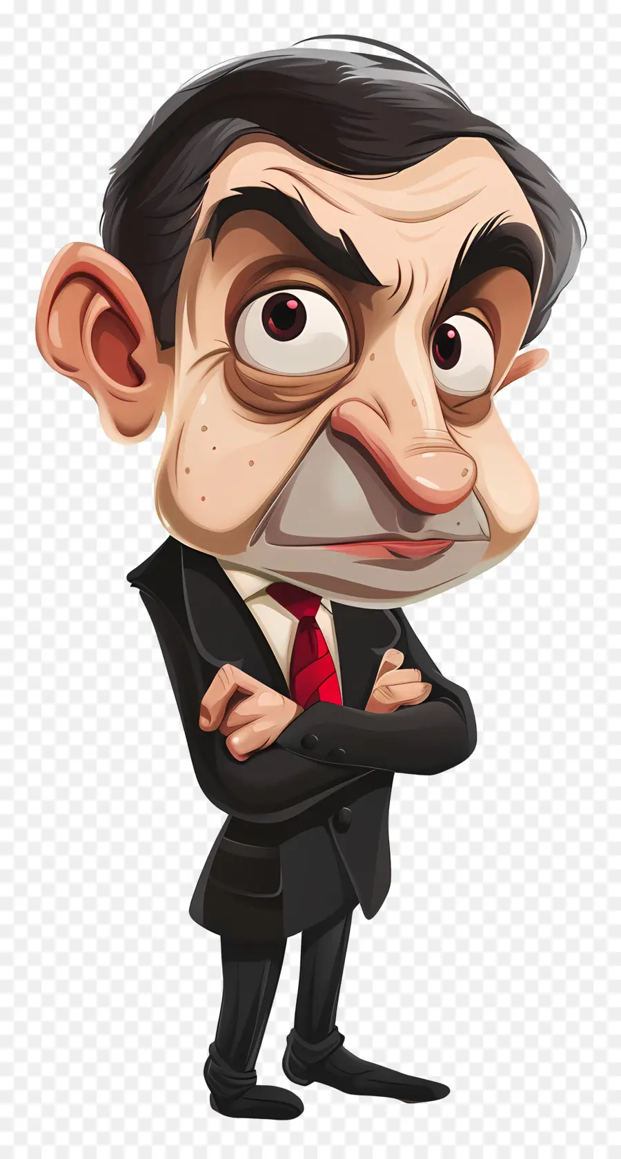 Kartun Mr Bean，Manusia Kartun PNG