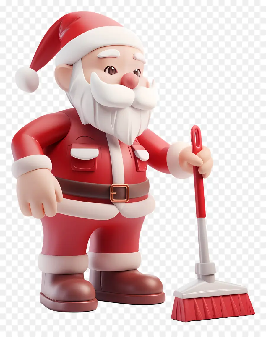 Santa Cleaner，Santa Claus PNG