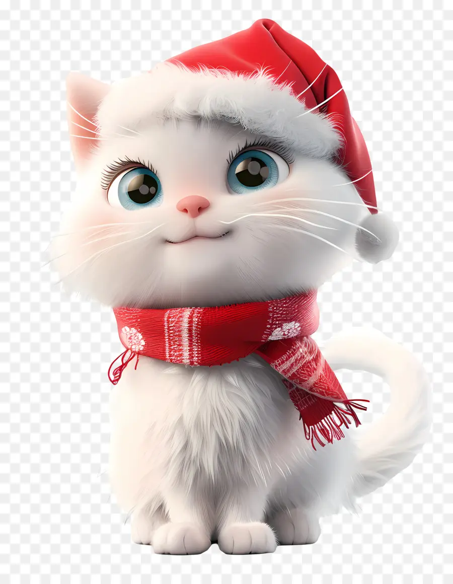 Kucing Putih，Karakter Kartun PNG