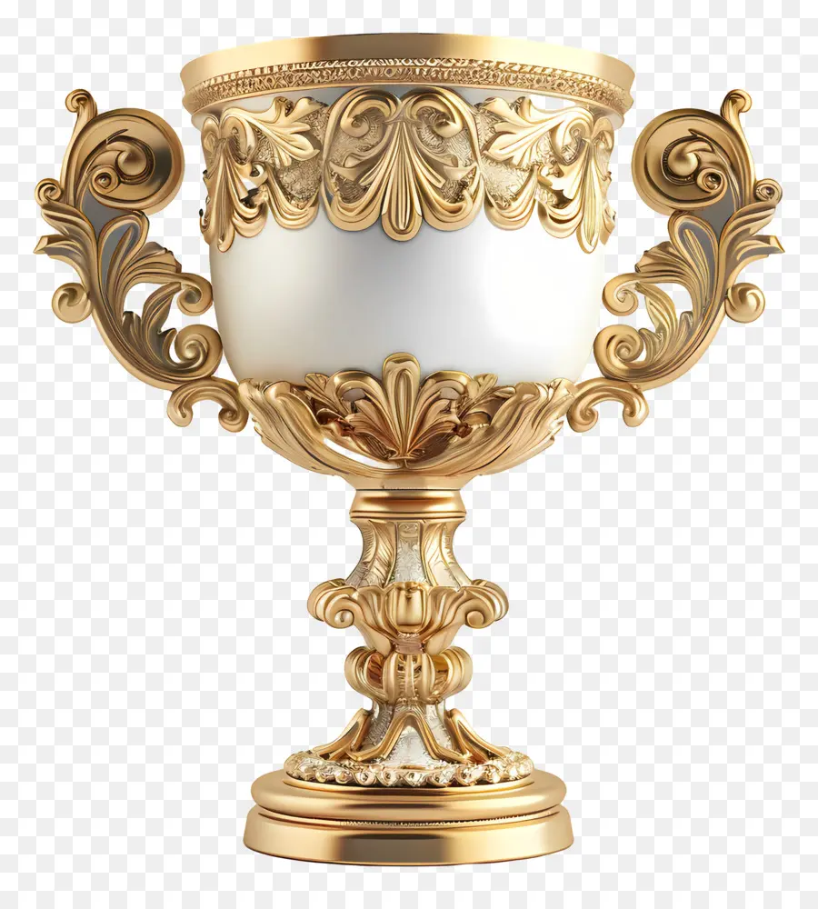 Trophy Piala，Piala Emas PNG