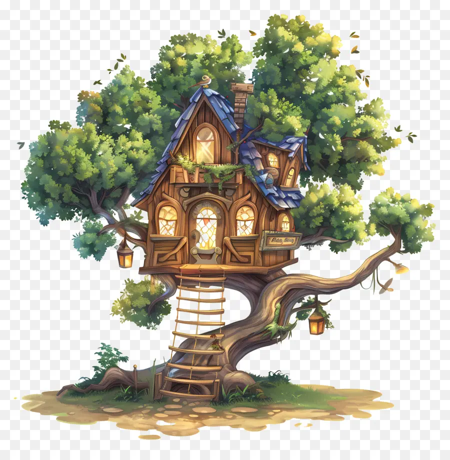 Sihir Rumah Pohon，Rumah Pohon PNG