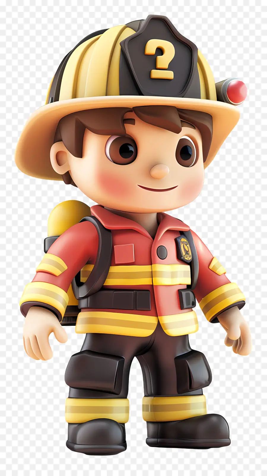 Pemadam Kebakaran Kartun，Karakter Petugas Pemadam Kebakaran PNG