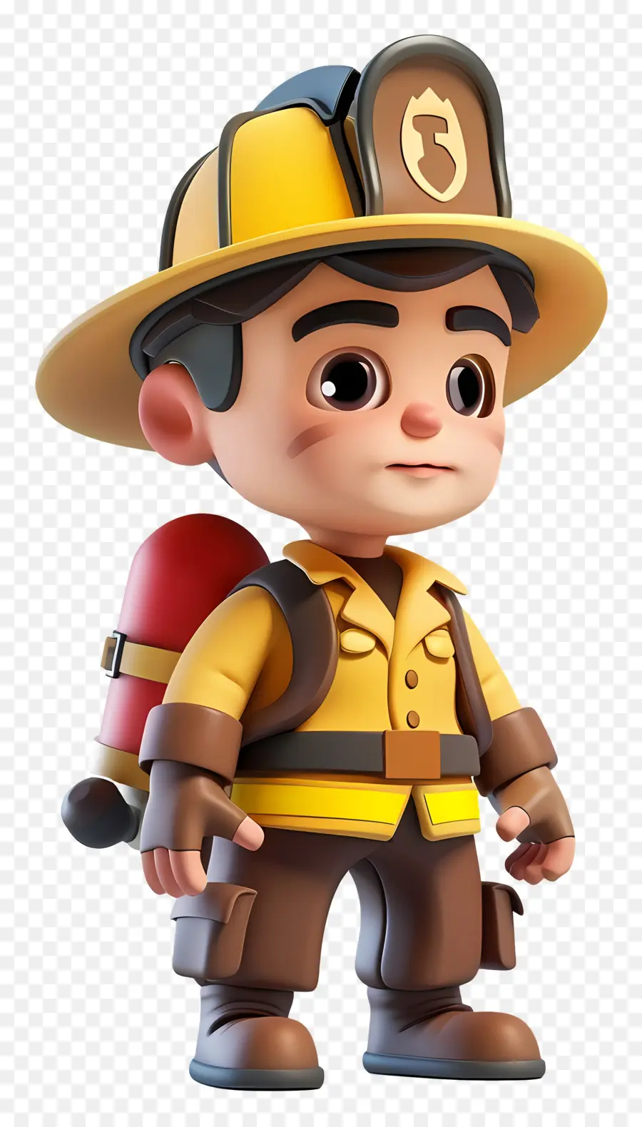 Karakter Kartun，Petugas Pemadam Kebakaran PNG