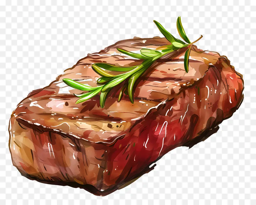 Steak，Rosemary PNG