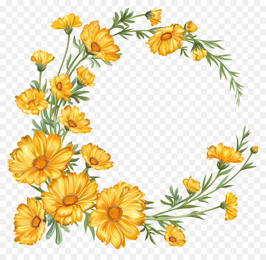 Bunga Jagung Kuning，Karangan Bunga PNG