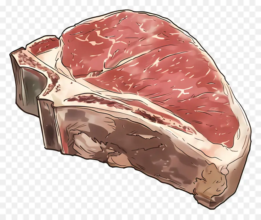 Steak Yang Belum Dimasak，Steak PNG