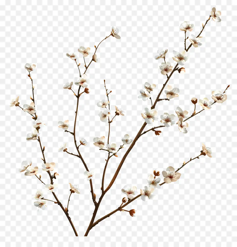 Bunga Putih Kecil，Sakura PNG