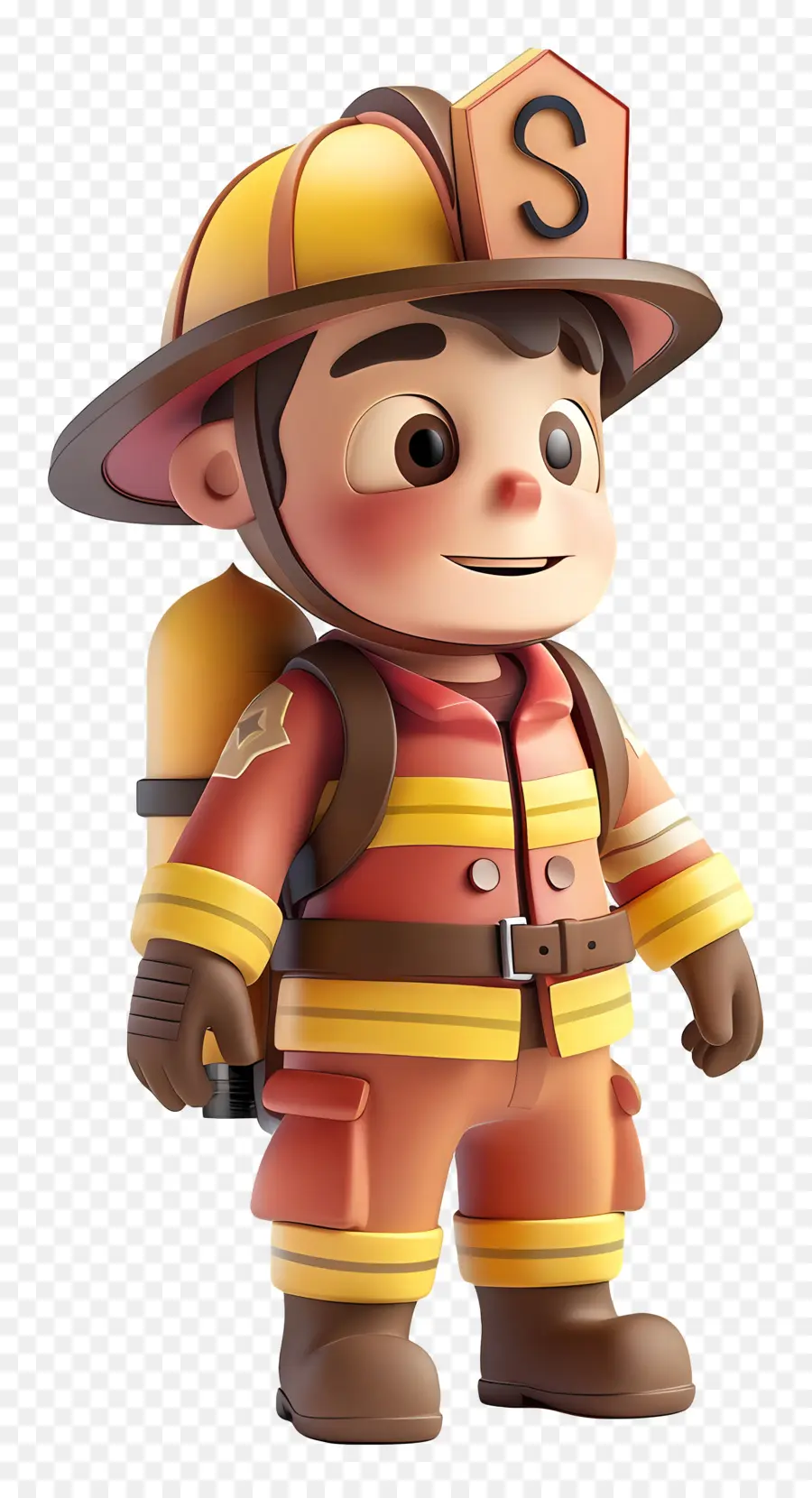 Petugas Pemadam Kebakaran，Kartun PNG