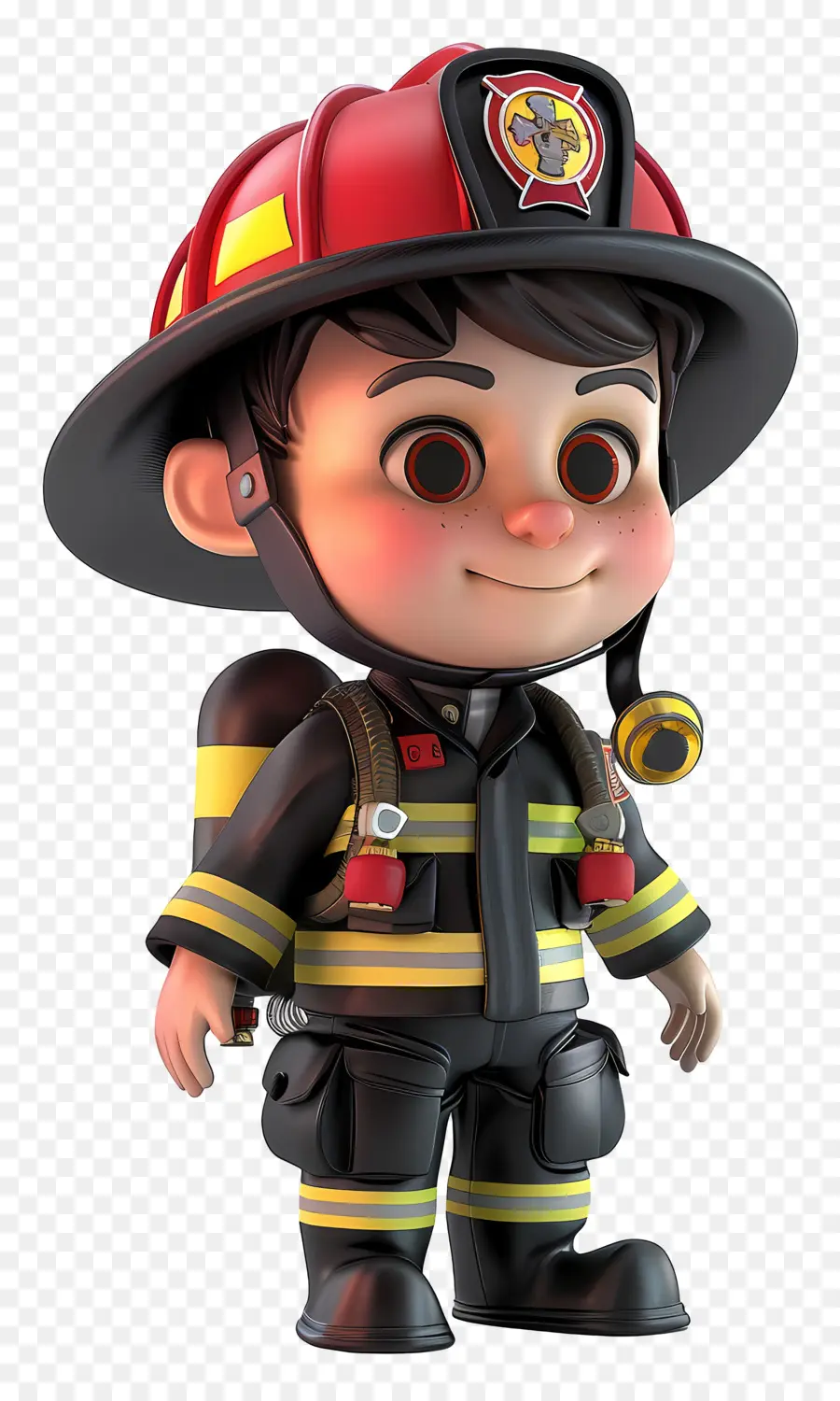 Petugas Pemadam Kebakaran，Karakter Kartun PNG