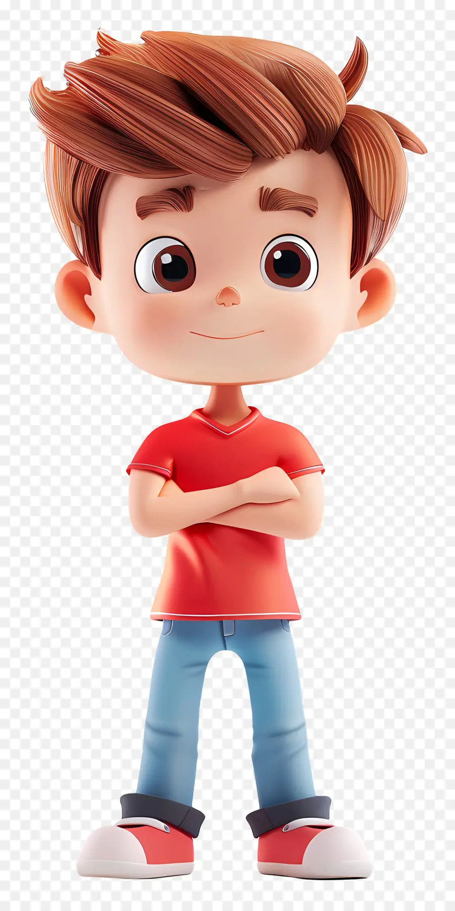 3d Kartun Boy，Anak Muda PNG