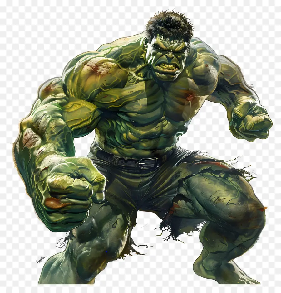 Hulk，Hulk Hijau PNG