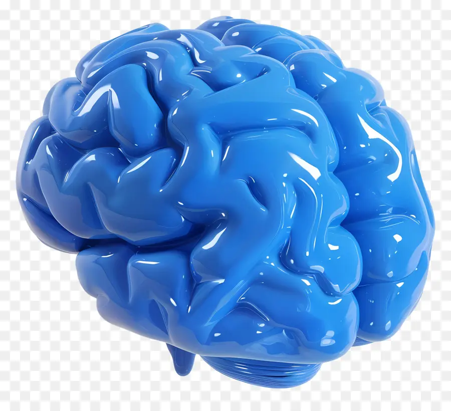 Otak Biru，Membuat 3d PNG