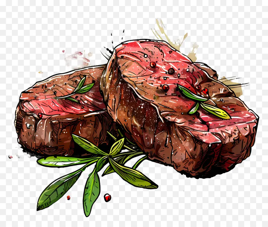 Steak Daging Sapi，Steak PNG
