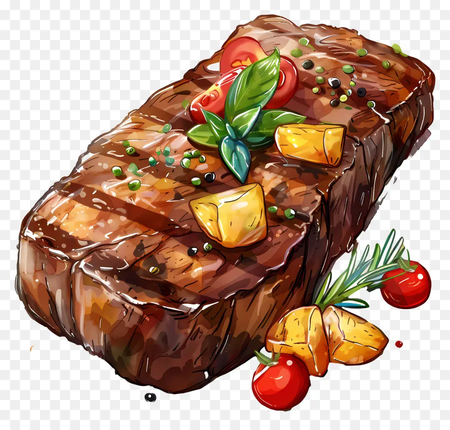 Steak Yang Dimasak，Steak PNG