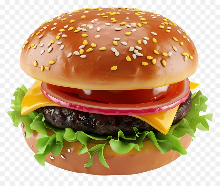 Burger Polos，Hamburger PNG