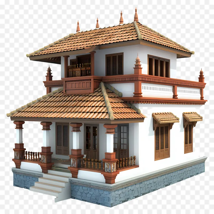 Rumah Kerala，Rumah Tradisional PNG