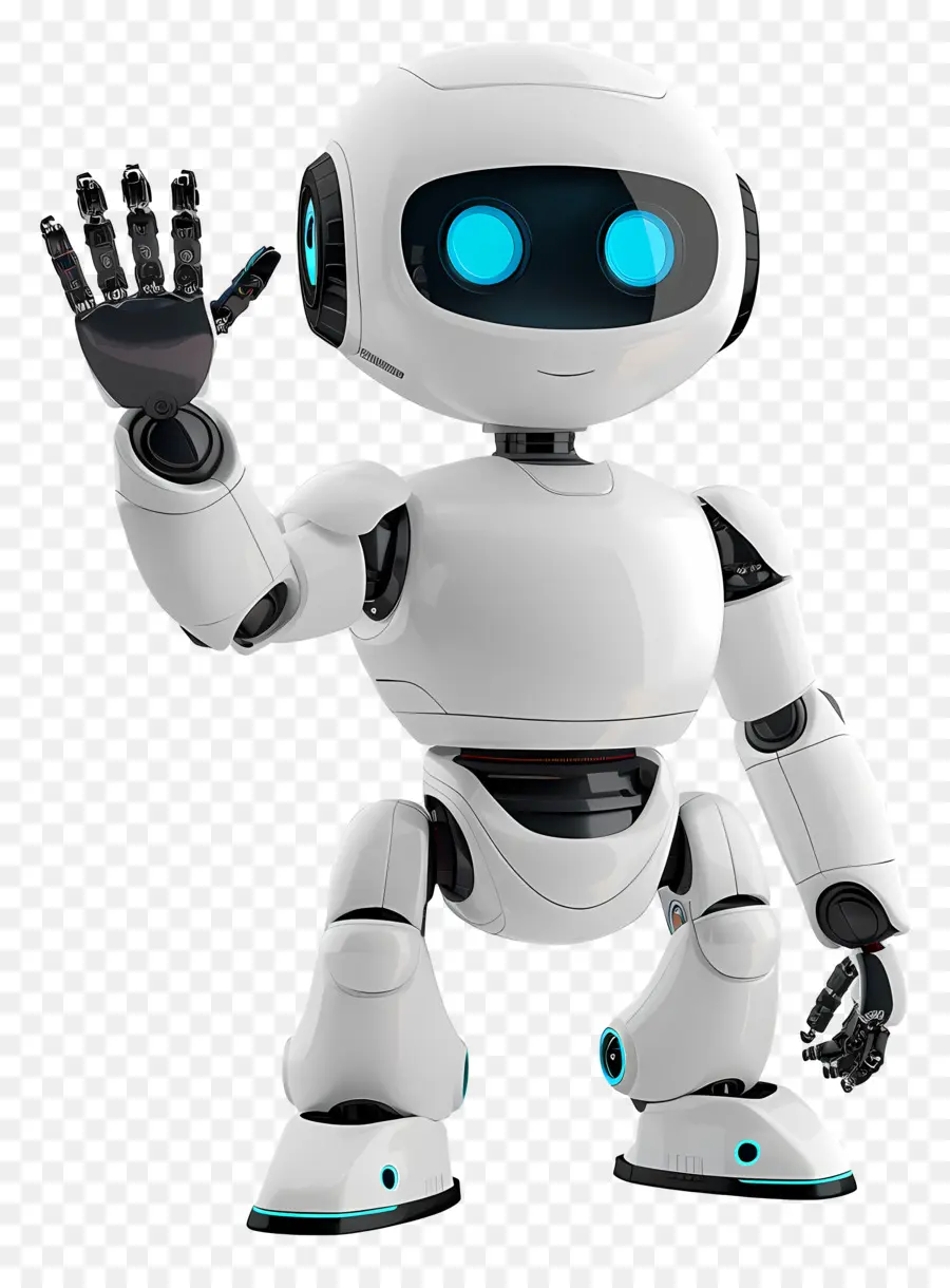 Asisten Robot，Putih Robot PNG