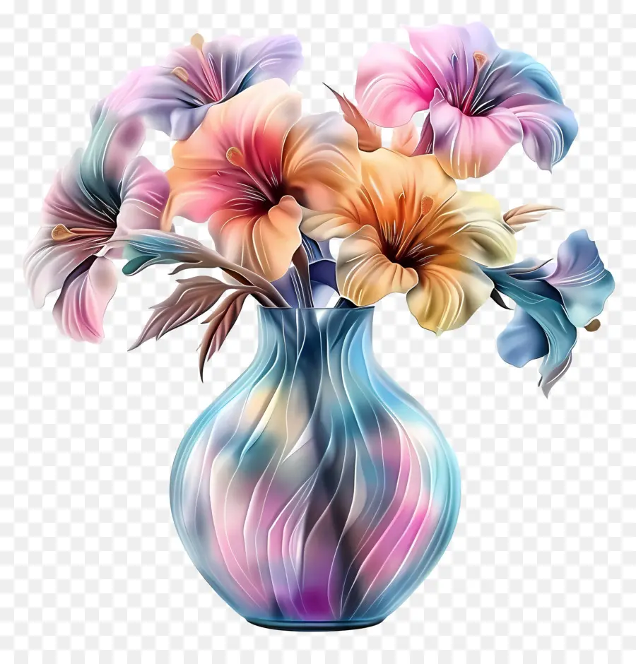 Vas Dengan Bunga，Vas PNG