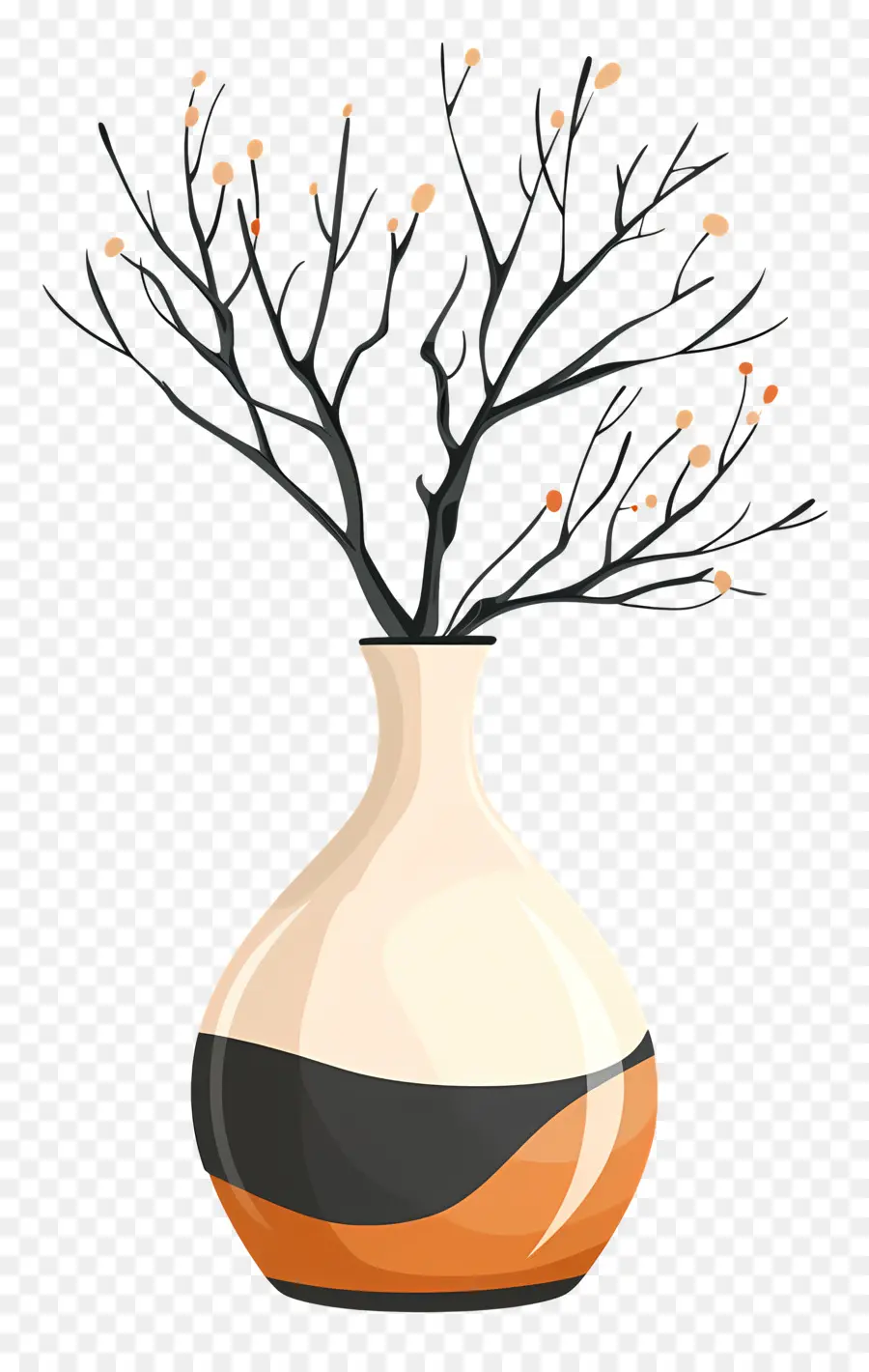 Modern Vas，Vas Oranye PNG