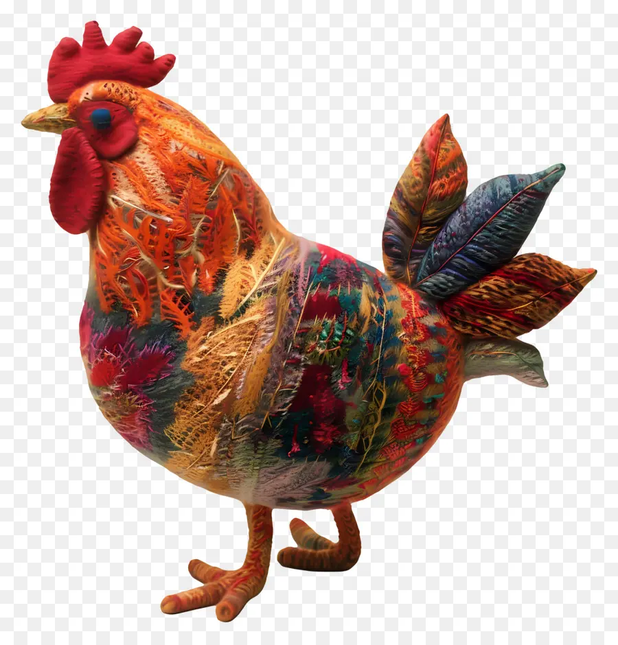 Ayam，Bordir PNG