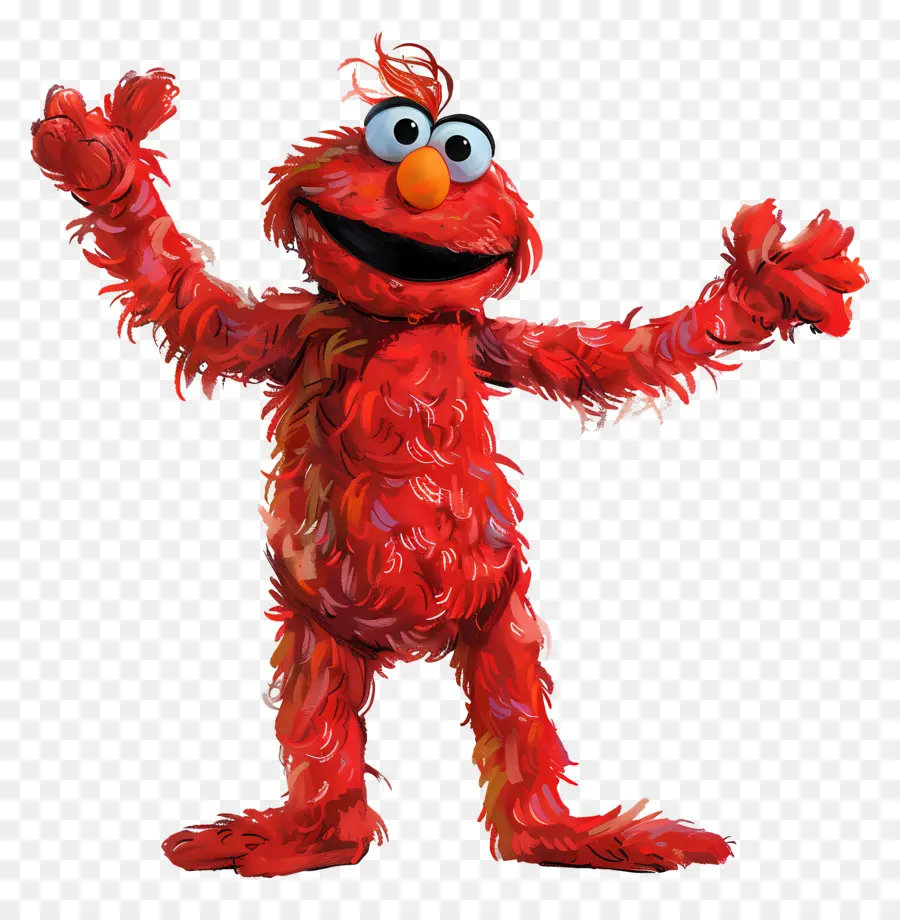 Elmo，Monster Merah PNG