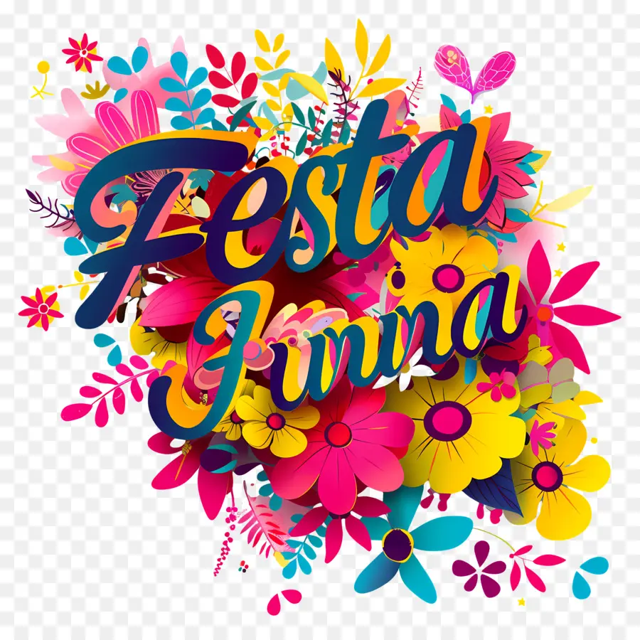 Festa Junina，Desain Bunga PNG