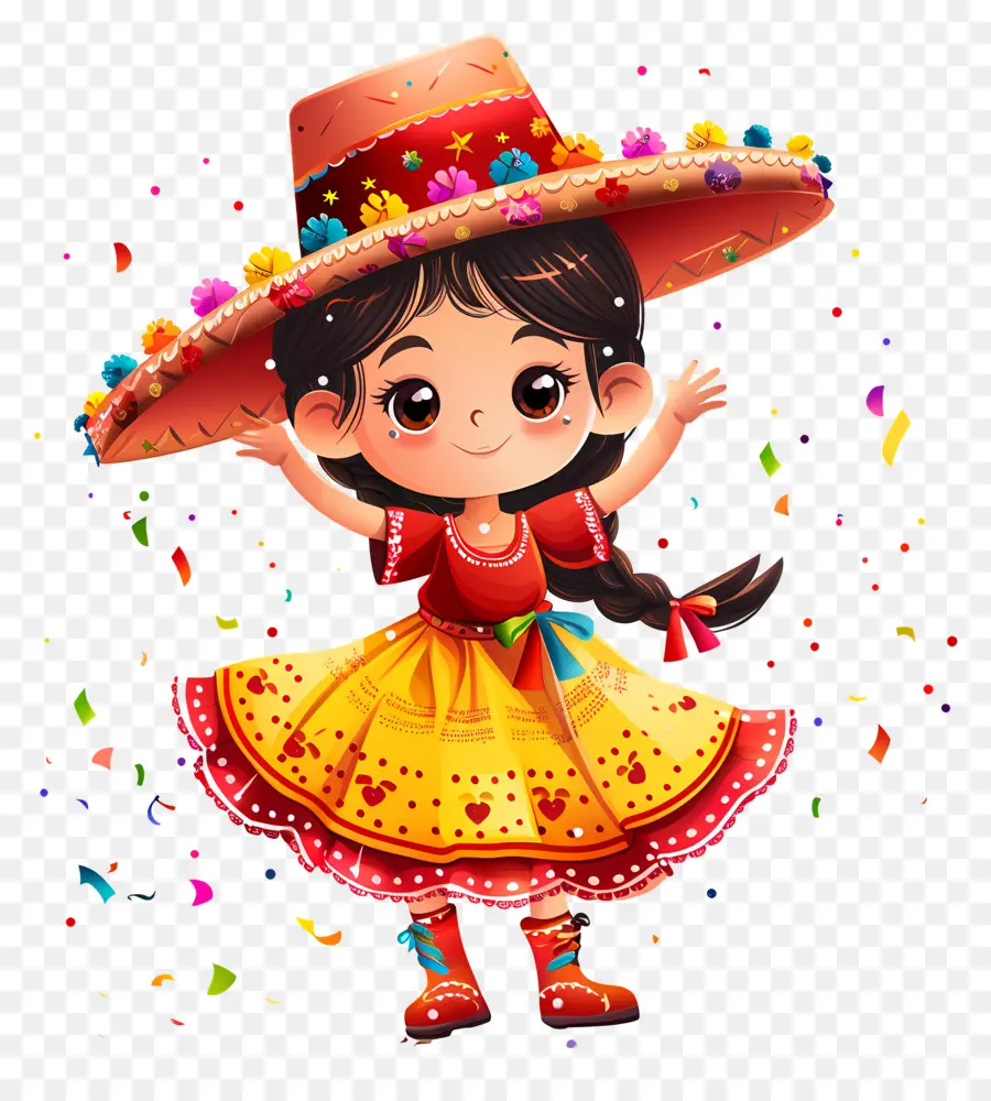 Festa Junina，Dress Meksiko PNG