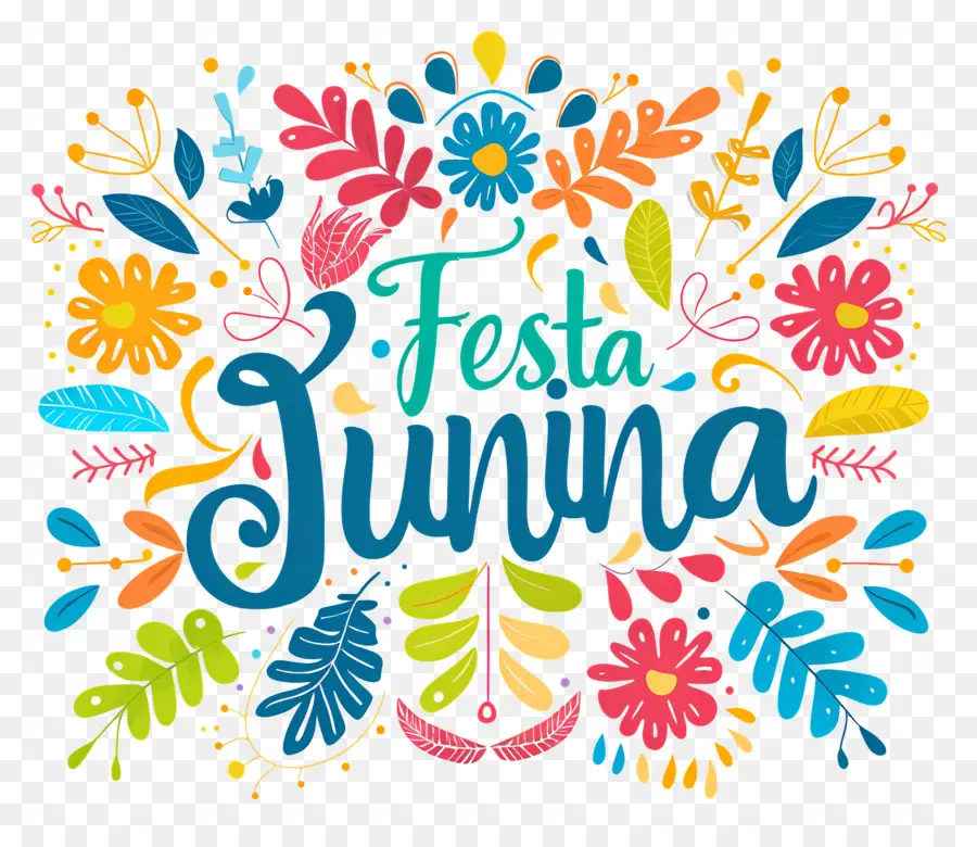 Festa Junina，Desain Bunga PNG