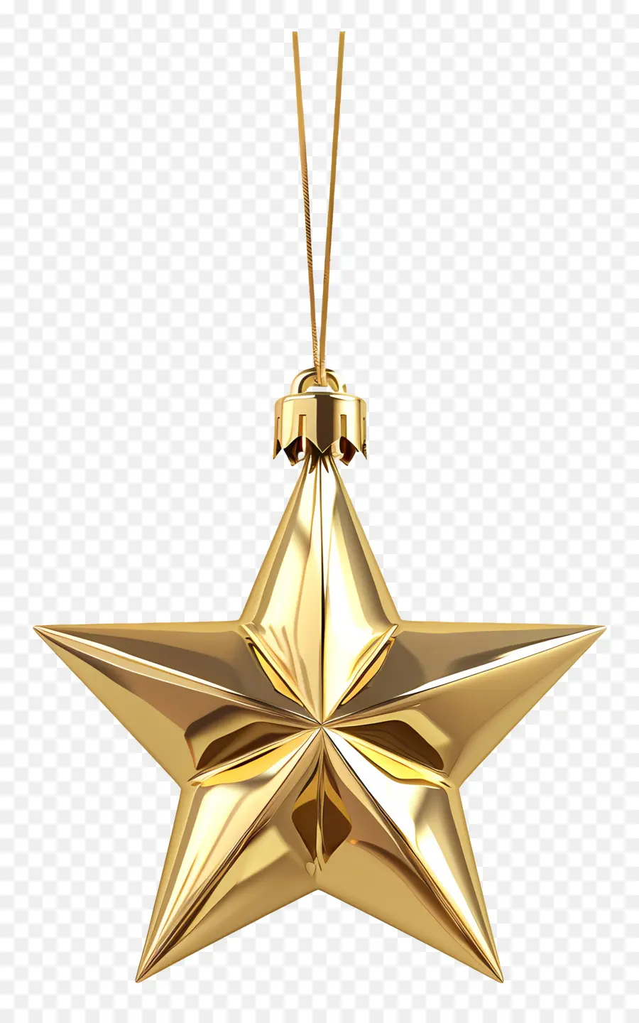 Bintang Emas，Dekorasi Bintang Emas PNG