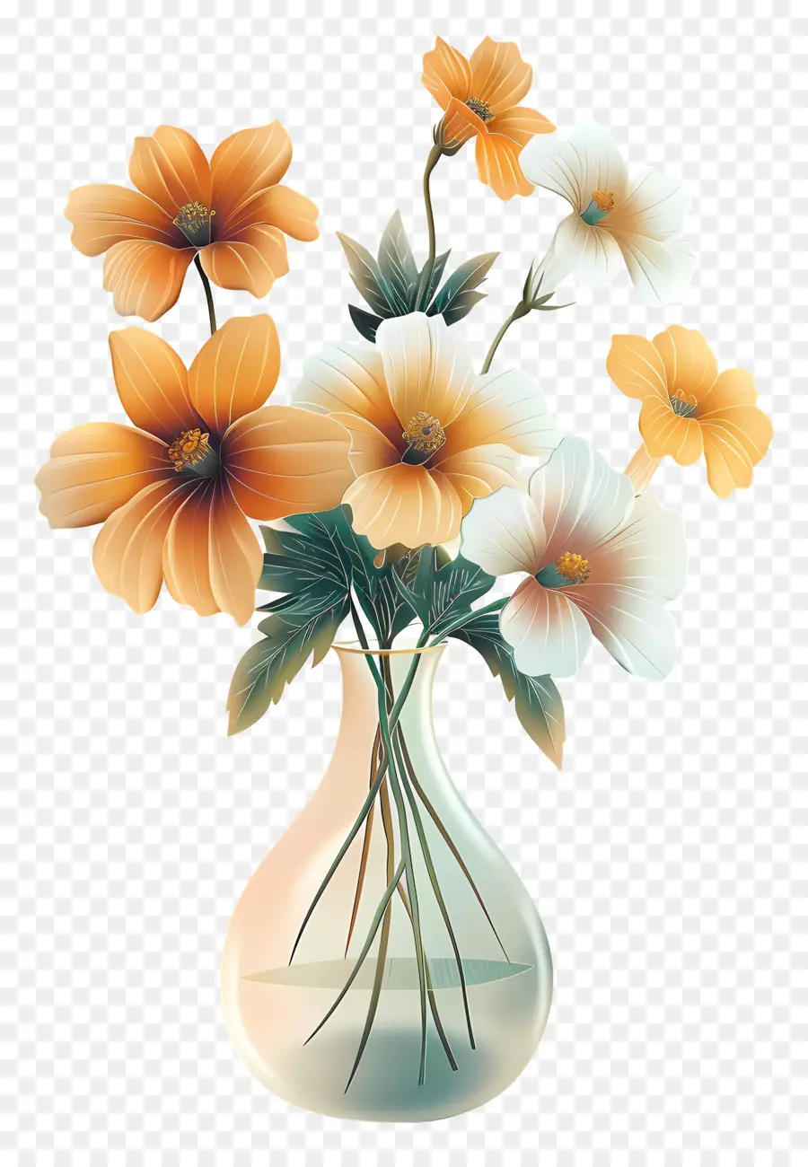 Vas Dengan Bunga，Bunga PNG