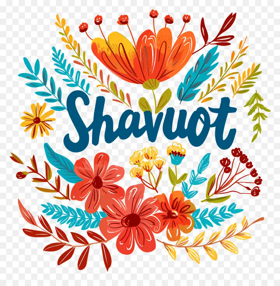 Shavuot，Karangan Bunga PNG