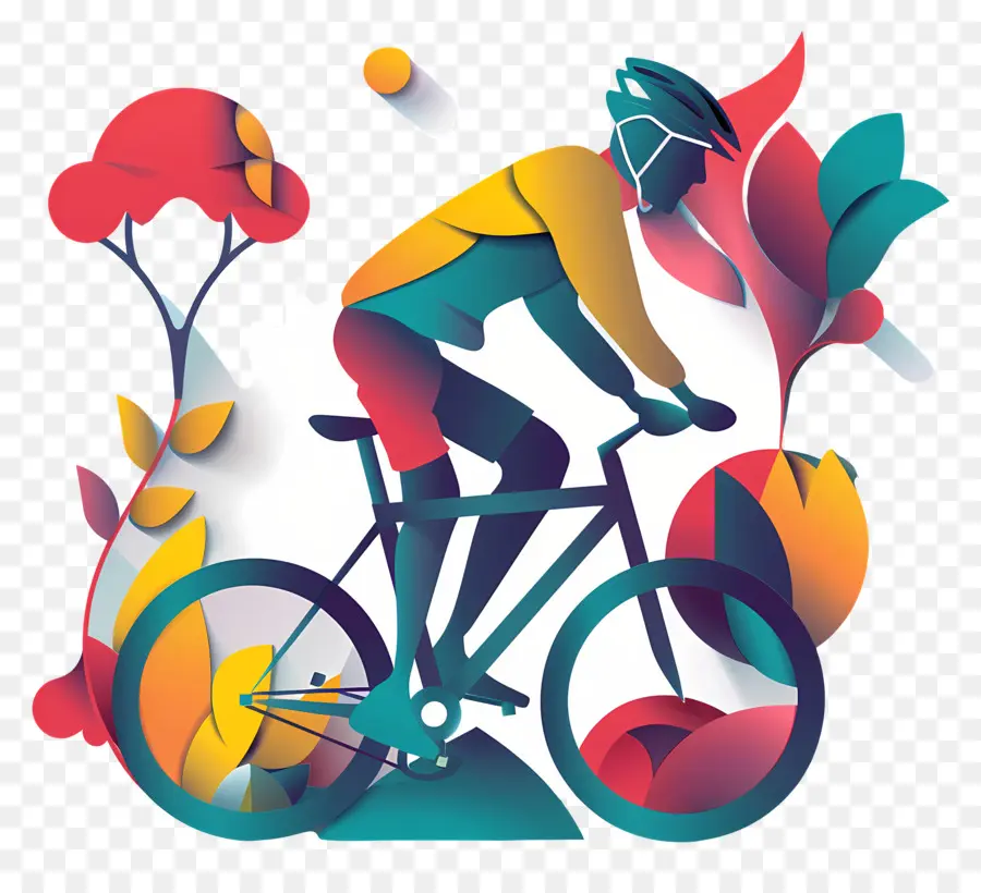 Dunia Sepeda Di Malam Hari，Bersepeda PNG