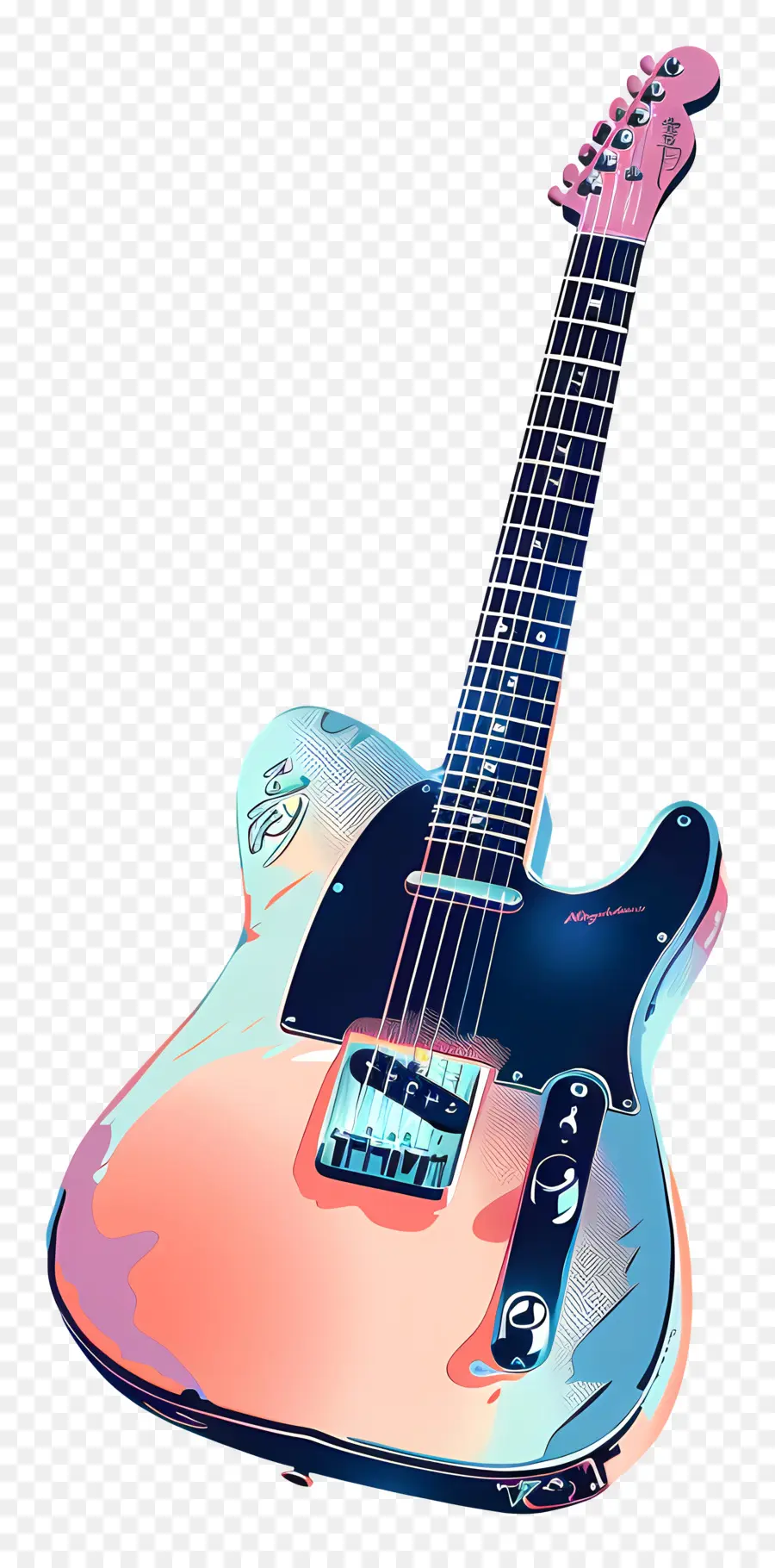 Gitar Listrik，Fender Telecaster PNG