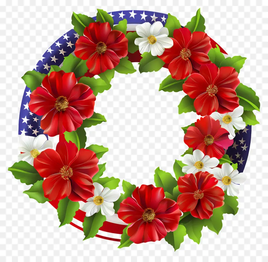 Peringatan Hari，Karangan Bunga Patriotik PNG