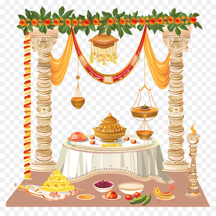 Pernikahan Hindu，Perjamuan PNG