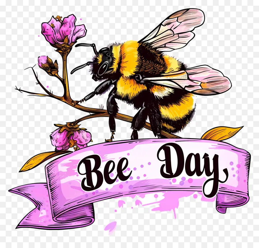 Dunia Lebah Di Malam Hari，Bee Hari PNG