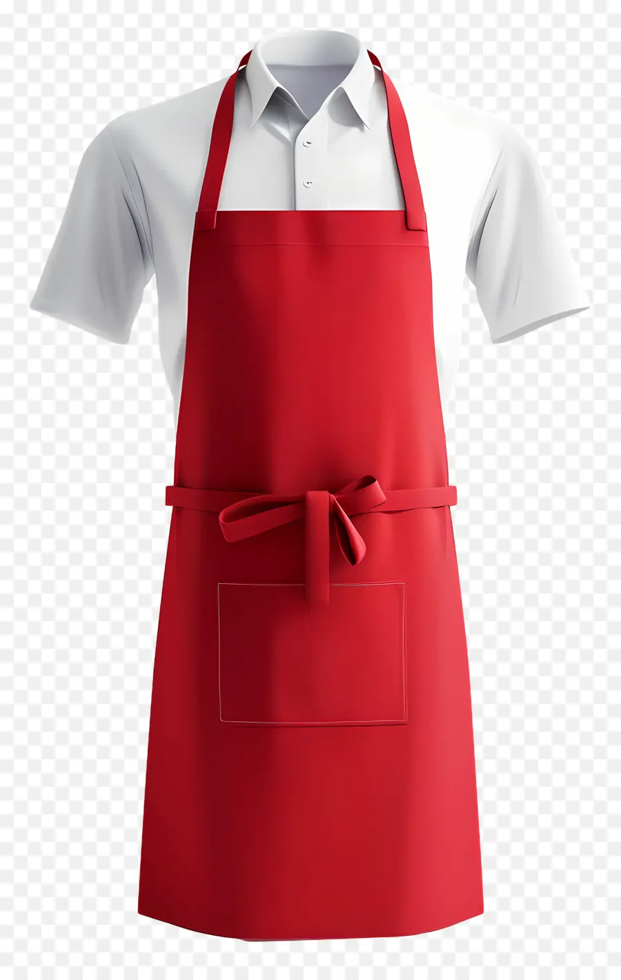 Merah Apron，Pakaian Pelayan PNG