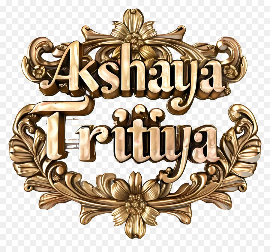 Akshaya Tritiya，Emas Bingkai PNG