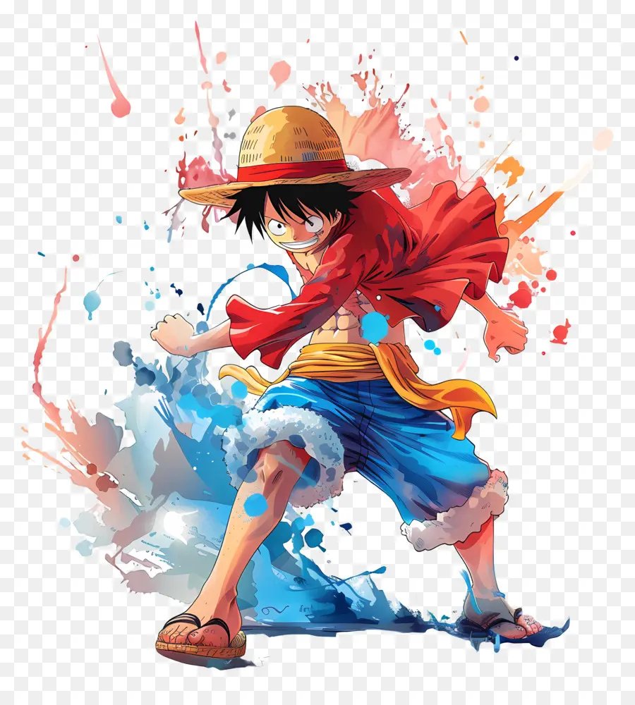 Anime Luffy，Karakter Anime PNG