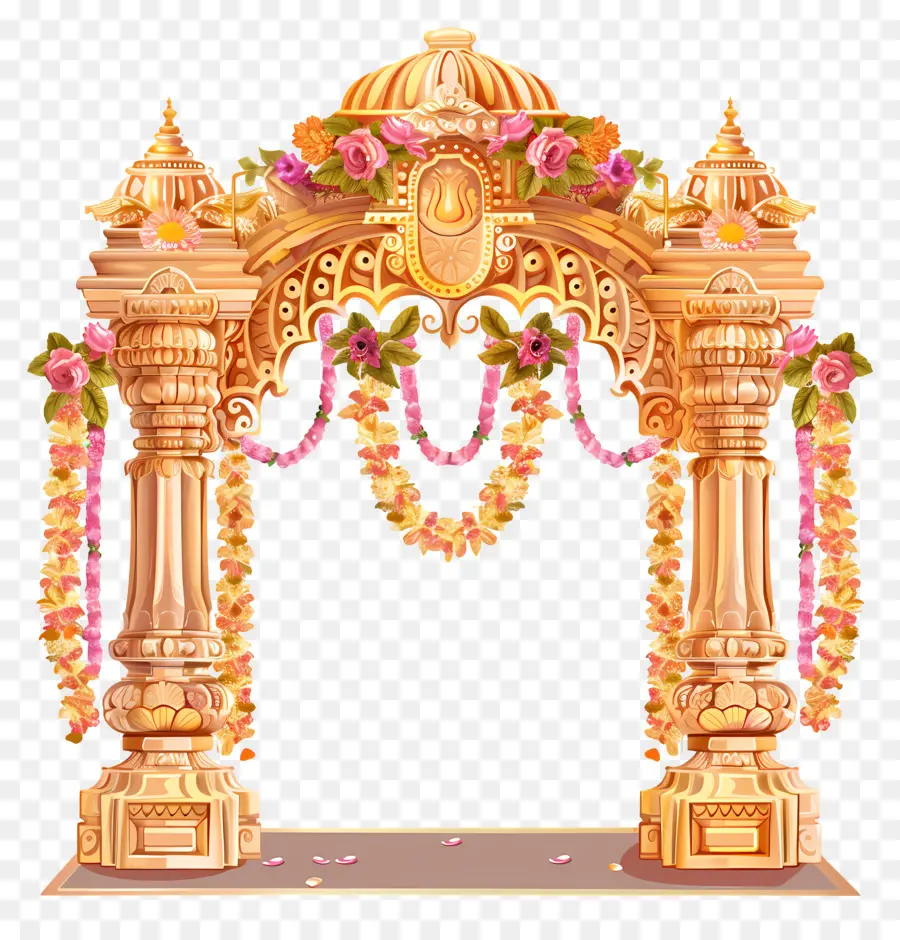 Pernikahan Hindu，Arsitektur Gothic PNG