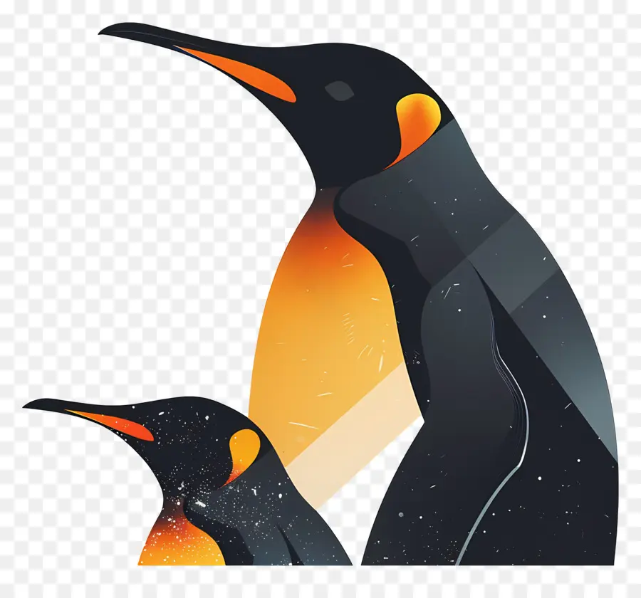 Penguin，Hitam Dan Putih PNG