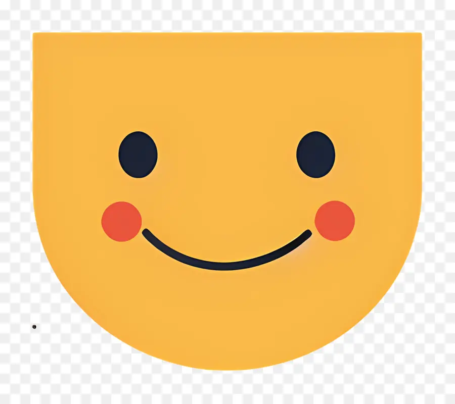 Wajah Tersenyum，Kuning PNG