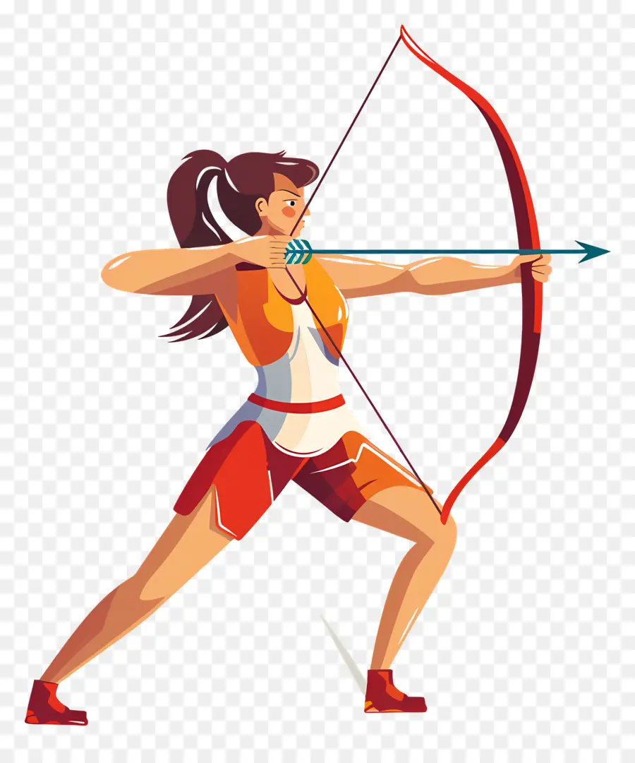 Olahraga，Archer PNG