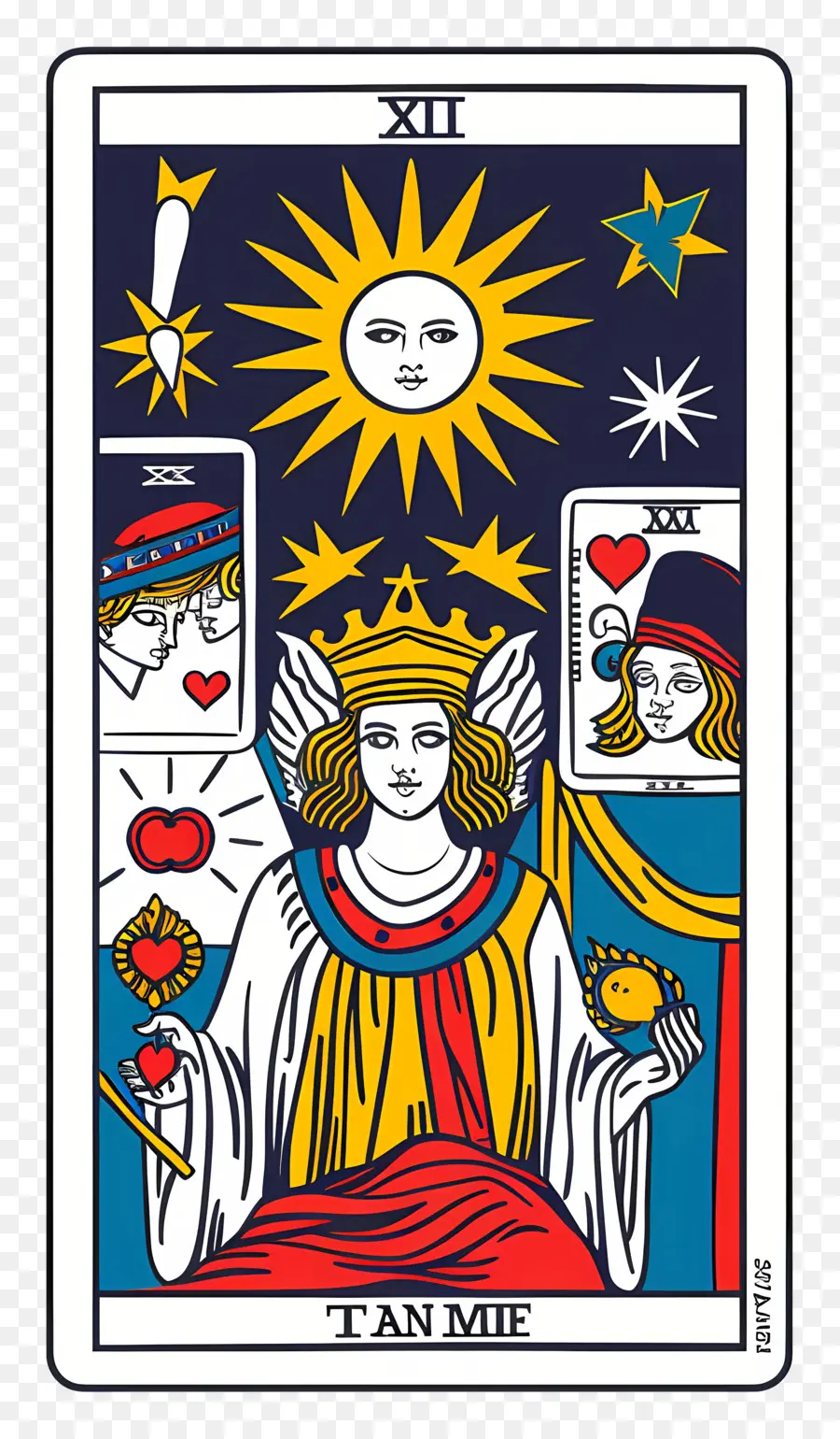 Tarot，Kartu Tarot PNG