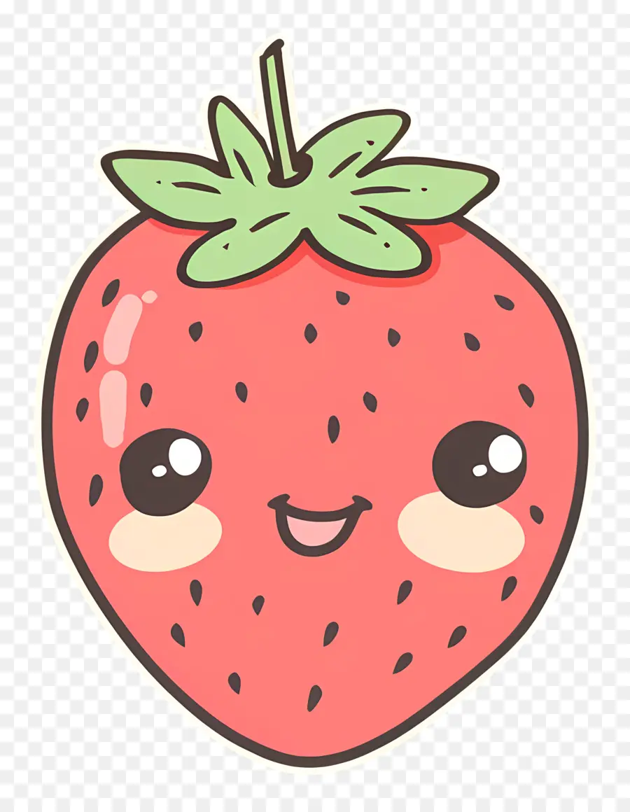 Stroberi，Lucu Strawberry PNG