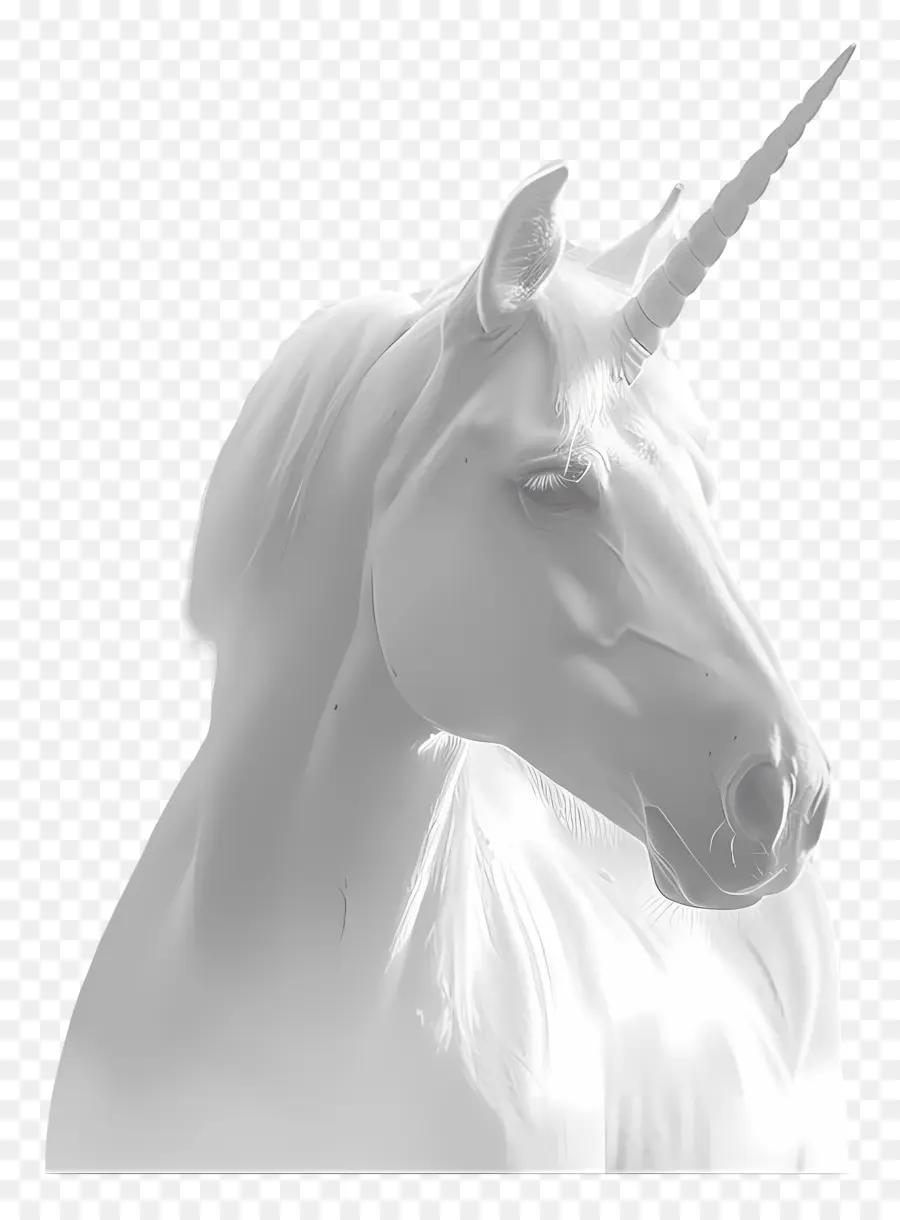 Unicorn，Kuda Putih PNG